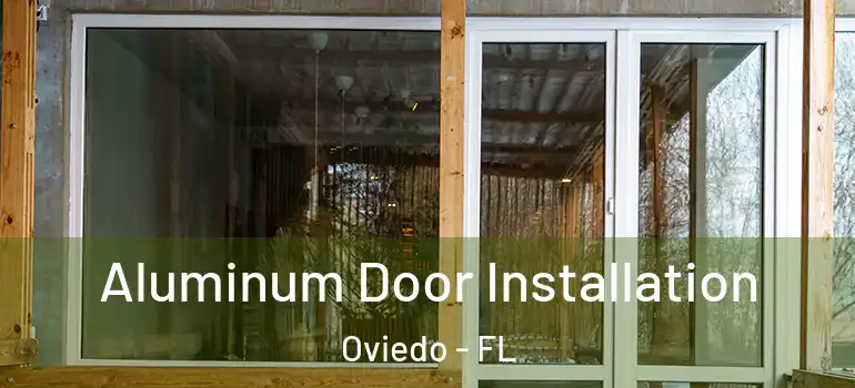  Aluminum Door Installation Oviedo - FL