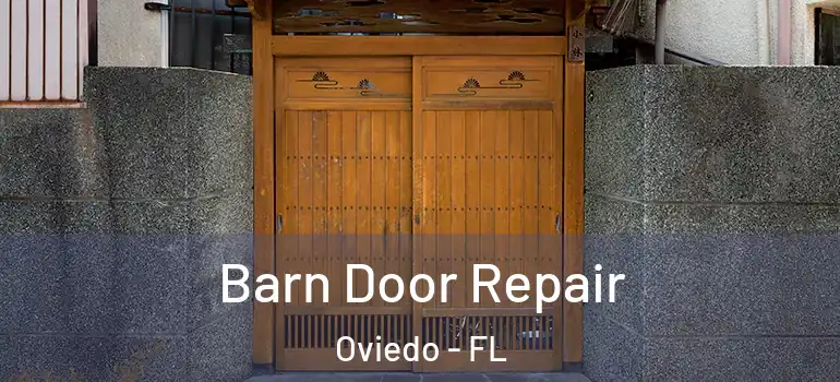  Barn Door Repair Oviedo - FL
