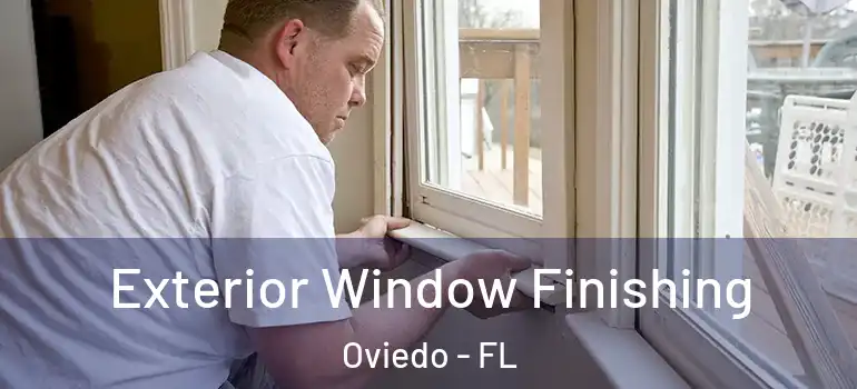 Exterior Window Finishing Oviedo - FL