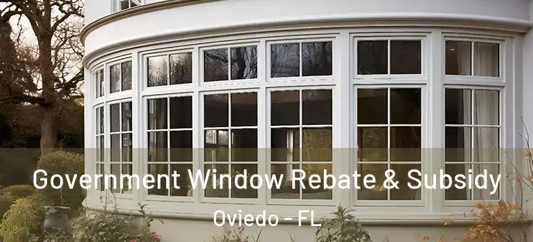  Government Window Rebate & Subsidy Oviedo - FL